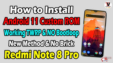 Install CorvusOS v12 Android 11 CUSTOM ROM on Redmi Note 8 Pro | CFW 2020 Anti-Brick Method |
