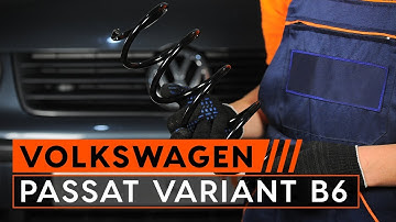Hoe een achterveren vervangen op een VW PASSAT VARIANT B6 3C [HANDLEIDING AUTODOC]