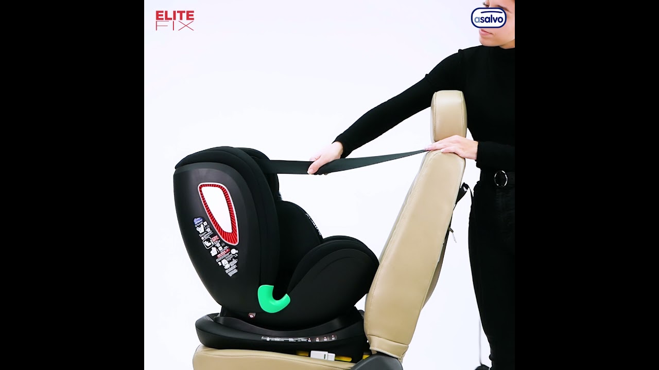 Silla de coche i-Size (45 a 135 cm) Isofix Contramarcha Asalvo