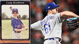 Aledo native Cody Bradford grew up a Rangers fan, now he's helping them win postseason games