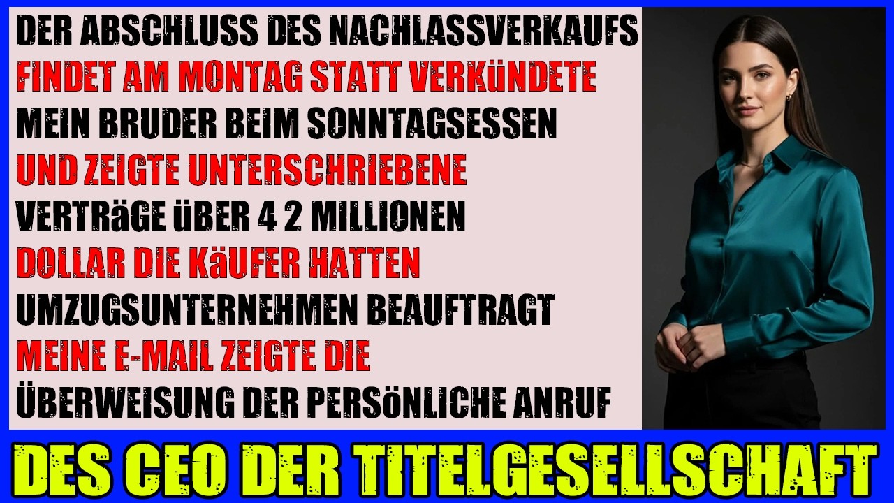 Mein Bruder verkaufte mein Öl Anwesen doch die Titelstelle hatte meine Geburtsurkunde