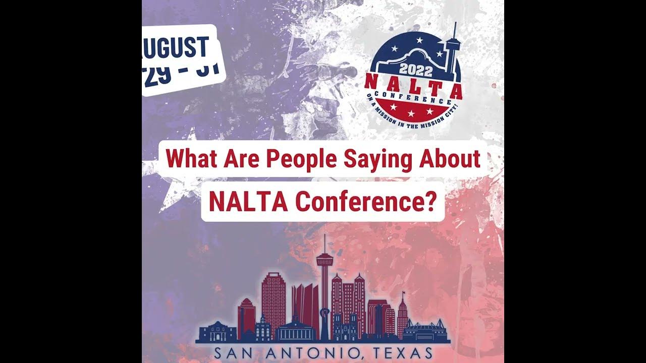 Why Should You Go to NALTA Conference? YouTube