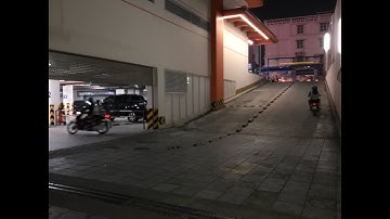 Kho Tư liệu Xây dựng - Cấu tạo ram dốc xuống tầng hầm của trung tâm thương mại