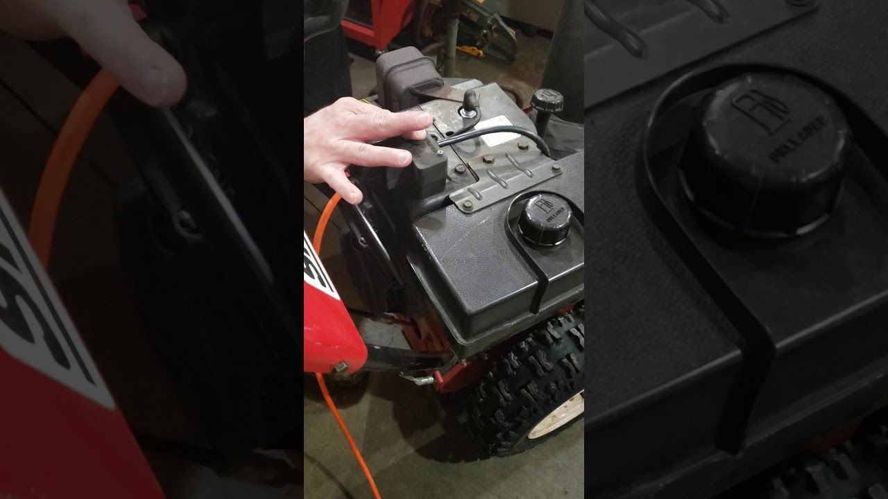 Tecumseh 8hp snow blower engine electric start