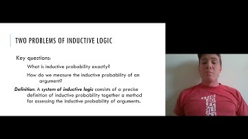 Two Problems of Inductive Logic