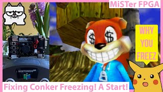 MiSTer FPGA N64 Core Updates! Getting Closer to Crash Free Conker's Bad Fur Day