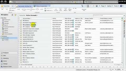 Sub-accounts in Microsoft CRM 2011
