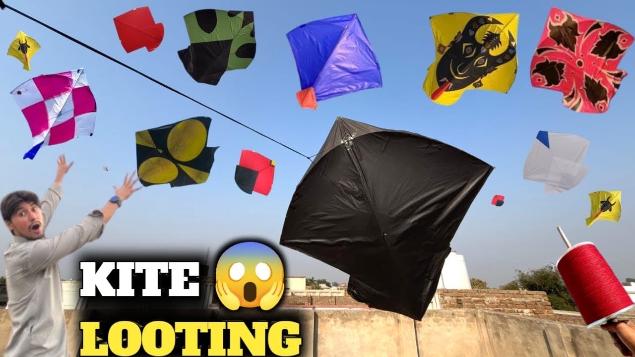 😱*OMG*Etni sari kites loot li || Mini basant😍 || Live kite caughting🥵 || Kite cutting😈 || Kites 🪁 