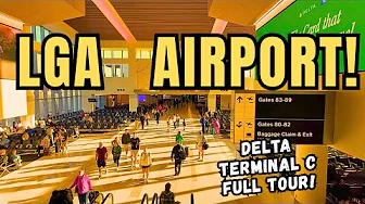 Exploring NYC's $4 BILLION Airport During Government SHUTDOWN| LaGuardia Airport Terminal C