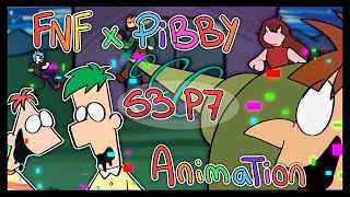 FNF X PIBBY (S3 P7) PHINEAS & FERB ~Friday Night Funkin~ [ANIMATION]