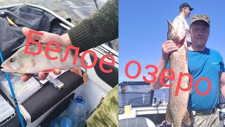 рыбалка на Белом озере! часть 2