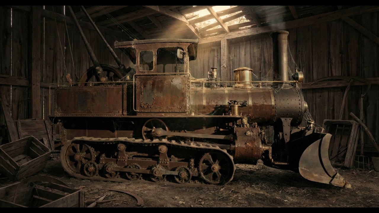 1923 Bucyrus-Erie 22-B Steam Shovel Restoration: Abandoned to Brand New (ASMR)