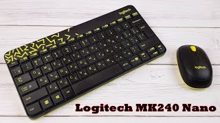 Logitech MK240 Nano: пожалуй лучший ультракомпактный комбо-набор "клавиатура + мышь"