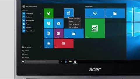 Windows 10   How to Resize Start Menu App Tiles