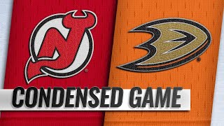 New Jersey Devils TV Cover 12/09/18 Condensed Game: Devils @ Ducks