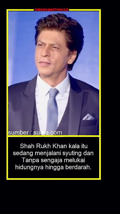 Innalillahi, Shah Rukh Khan Alami Kecelakaan Saat Syuting Hingga Harus Jalani Operasi #shorts