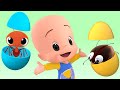 Animals surprise eggs with Cuquin - Discover and learn with your favourite cartoons