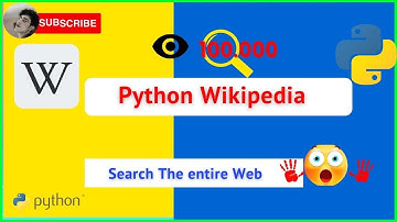 python wikipedia