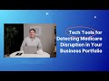 Do you have tech tools for detecting Medicare disruption in your business portfolio?
