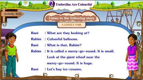 ધોરણ-5॥ વિષય-English || પાઠ-8.॥ Std-5 || Unit-8.Umbrellas Are Colourful || Activity-4 Video|| Sem-1.