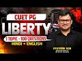 CUET PG Political Science 2026 | Liberty Part-2 | Indian political thought