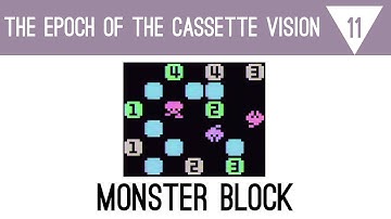 The Epoch of the Cassette Vision 11 - Monster Block