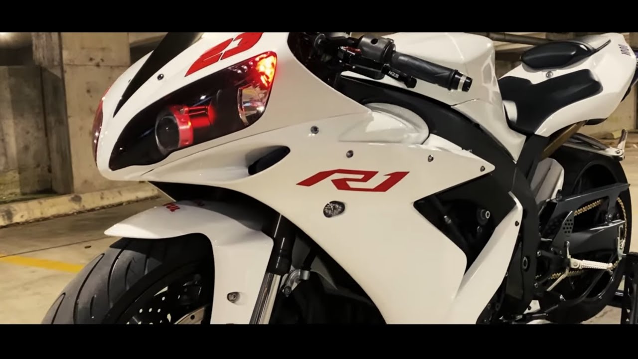 2006 Yamaha R1 Build (before and after)