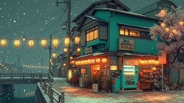 Urban Lofi Beats ~ Ontspannende Japanse Esthetiek voor Werk & Studie 🎧