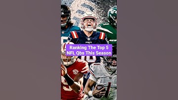 Ranking The Top 5 NFL Qbs This Season #shorts #nfl