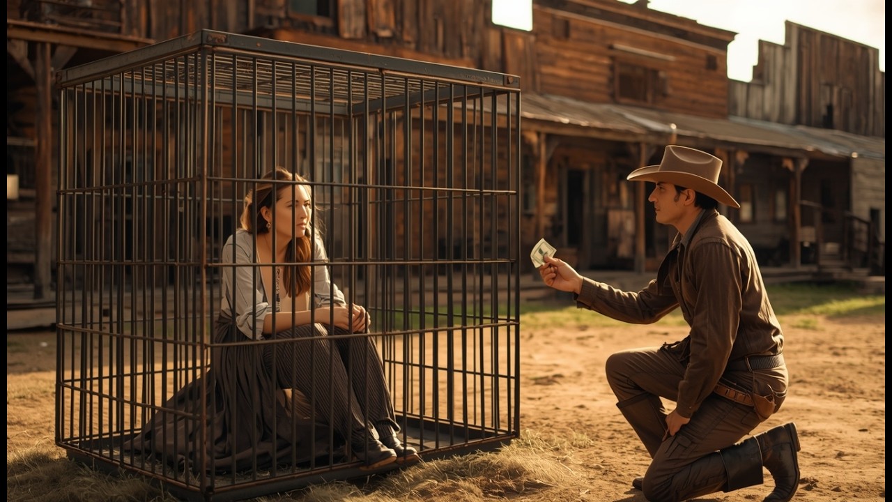 Last Apache Woman on Auction Block — Filthy, Starving, Unwanted… Until Cowboy Claimed Her as Wife