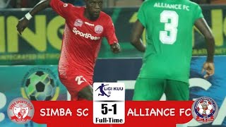 MAGOLI YOTE YA #SIMBA SC VS #ALLIANCE FC 5-1