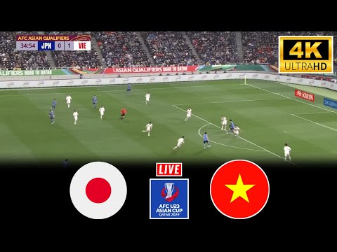 日本 vs ベトナム (4-2) | AFCアジアカップ2024 | 今日のジャパンライブマッチ | サッカーのライブ