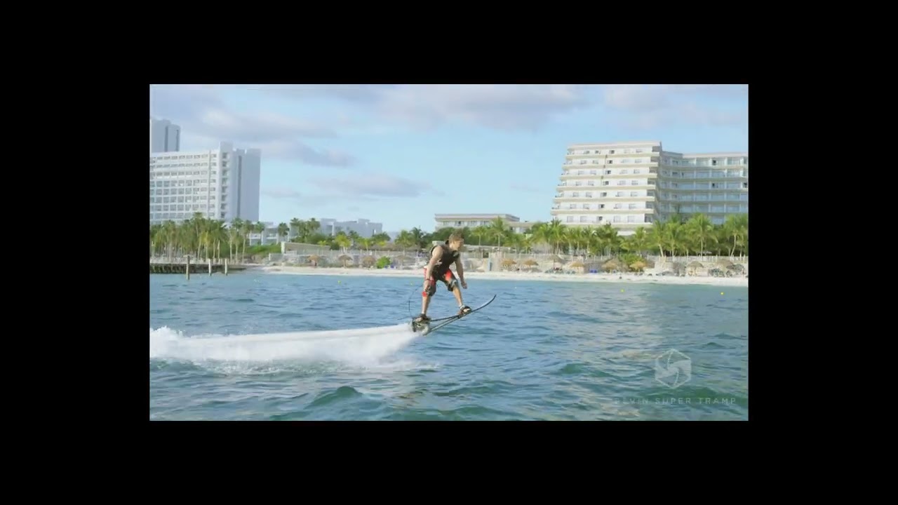 Water Hoverboard music video