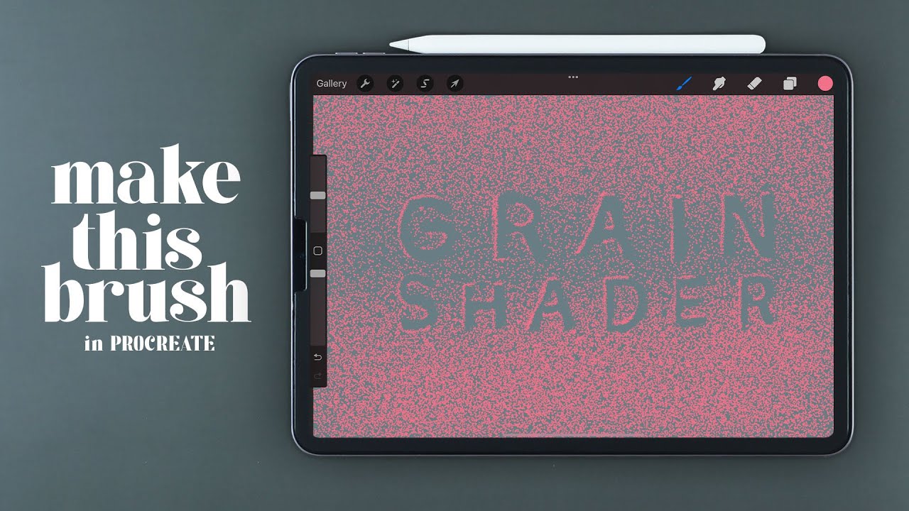 grain shader brushes for procreate free