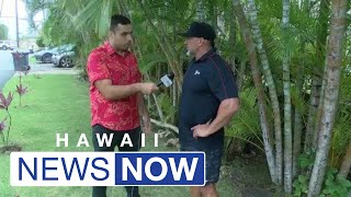 Parking controversy grows in Lanikai as residents put rocks on city land to block illegal parkers