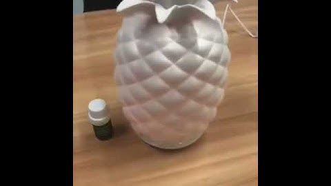 RA-037 Pineapple model ceramic diffuser stone wholesale aromatherapy diffuser OEM