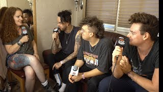 Wendy Rollins Interviews lovelytheband at Music Midtown 2018