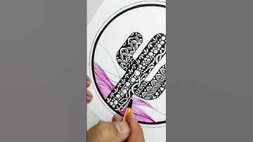 zentangle art #shorts