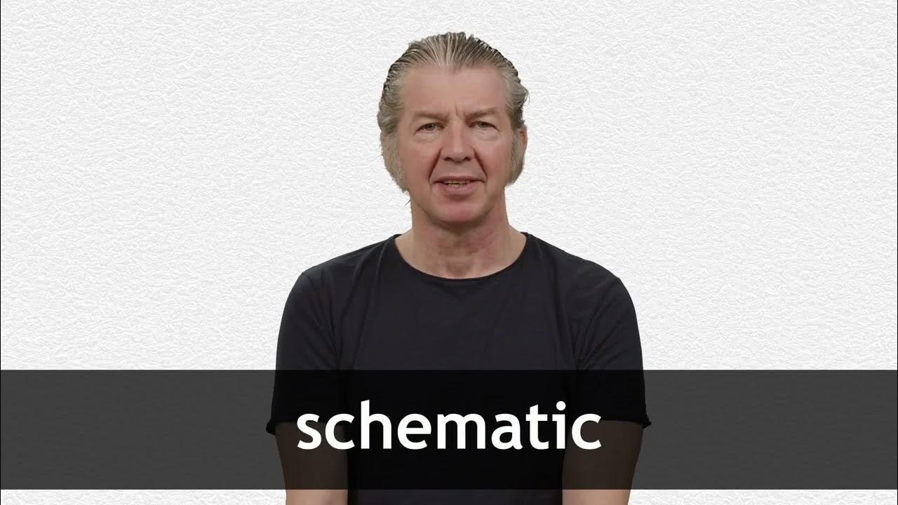 How to pronounce SCHEMATIC in American English - YouTube