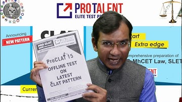 CLAT 2020 Offline Test Series Announcement