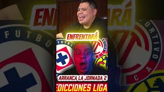 🔏PREDICCIONES JORNADA 2 de la LIGA MX: CRUZ AZUL y TOLUCA los MEJORES de MÉXICO