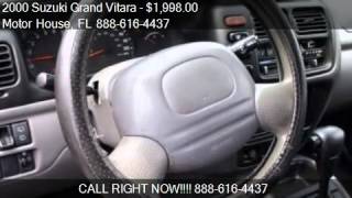 2000 Suzuki Grand Vitara Limited - for sale in PLANTATION, F