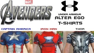 Marvel's Avengers - Under Armour Alter Ego compression T-shirts - YouTube