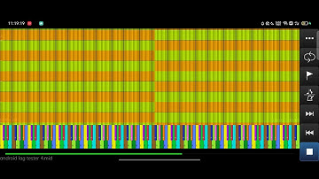 Android lag tester on my phone play MIDI (MIDI Voyager)