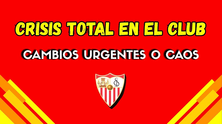 SIGUE LA TENSIÓN - ACTUALIZACIONES DEL SEVILLA FC