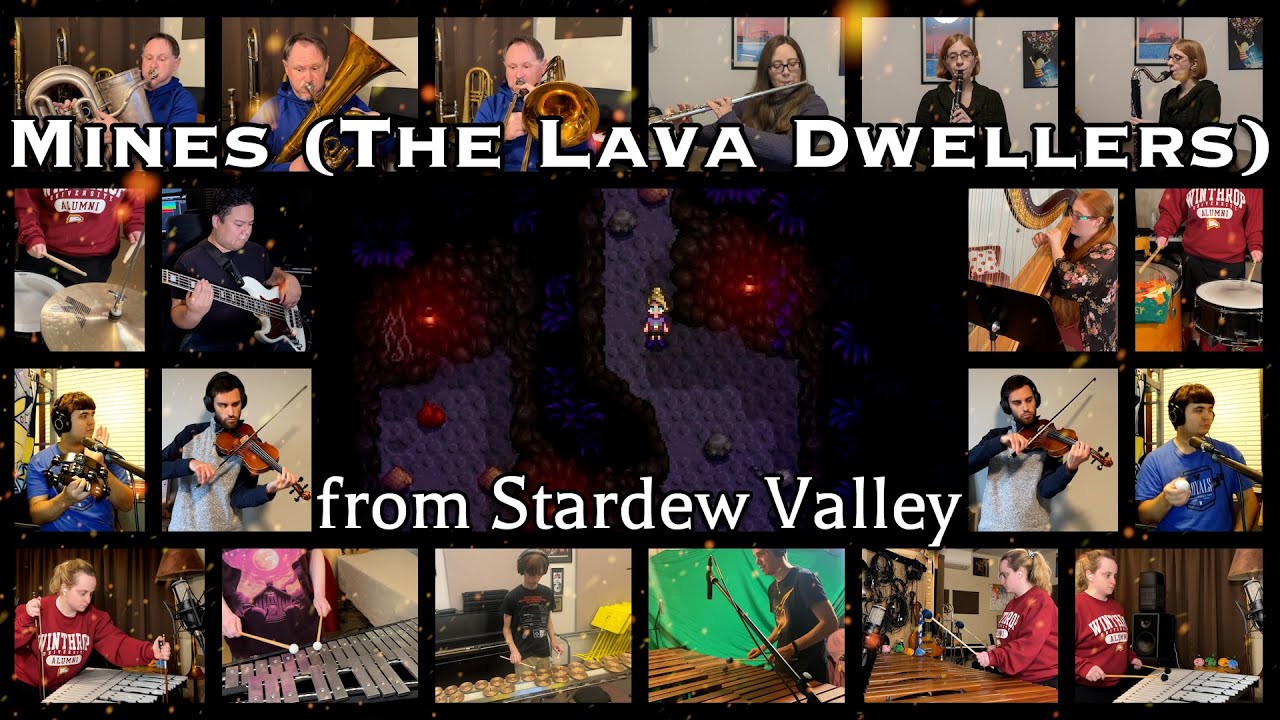 Mines (The Lava Dwellers) - Stardew Valley (Cover) | V-Ron Media ft. VGM Family and Friends!