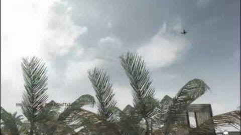 Call Of Duty Black Ops: Tomahawk Across Map On Firing Range