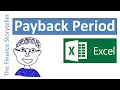 Payback period in Excel