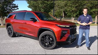 Is the 2024 Chevrolet Traverse RS a BETTER midsize SUV than a Kia Telluride?