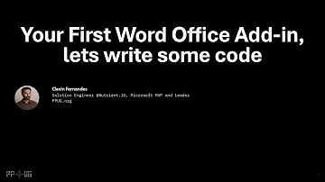 Your First Word Office Add-in – Let’s Write Some Code